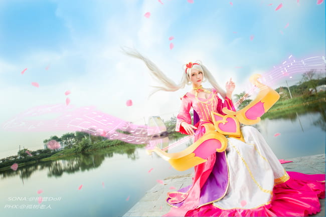 甜心宝贝 娑娜  琴瑟仙女 Sona 情人节ver(1)