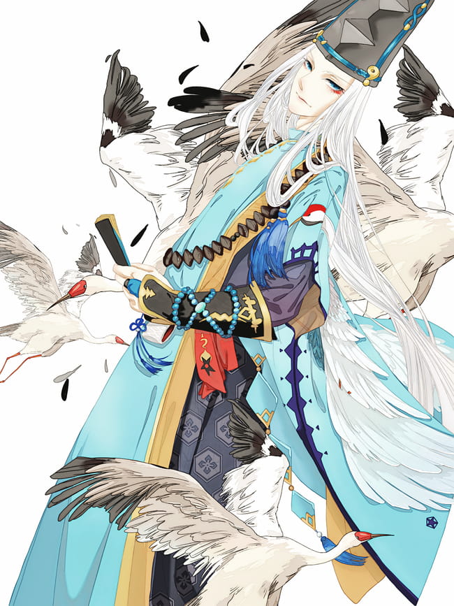 大触觉醒 阴阳师同人手机壁纸插画(1)