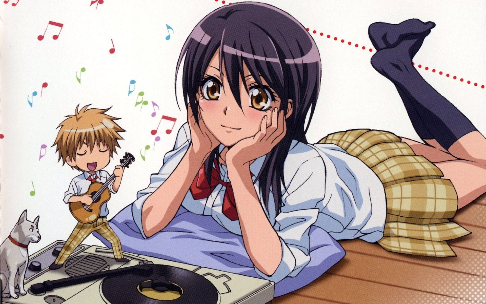 校园恋爱喜剧《会长是女仆大人》高清电脑壁纸下载(1)