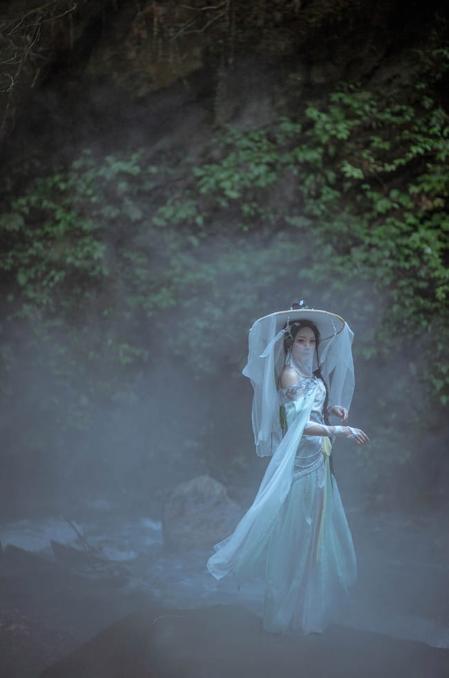 听分外观 古风cosplay图集(1)