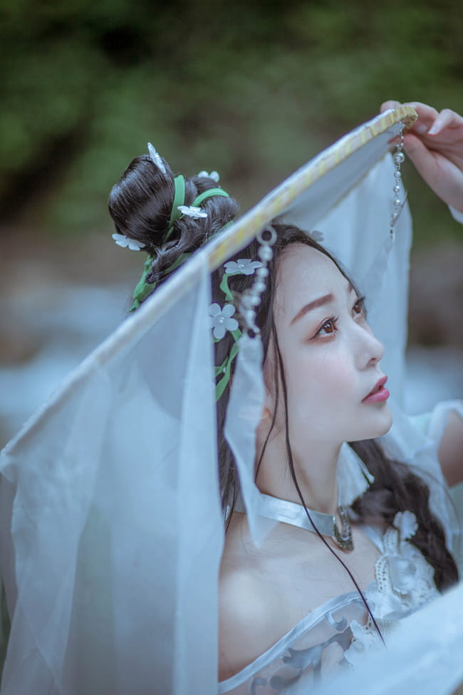 听分外观 古风cosplay图集(1)