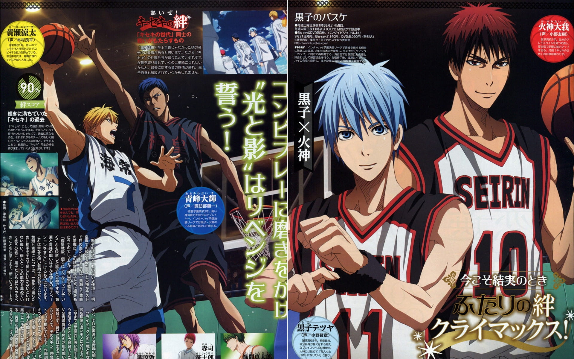 黑子的篮球 高清电脑桌面主题壁纸第一辑(1)