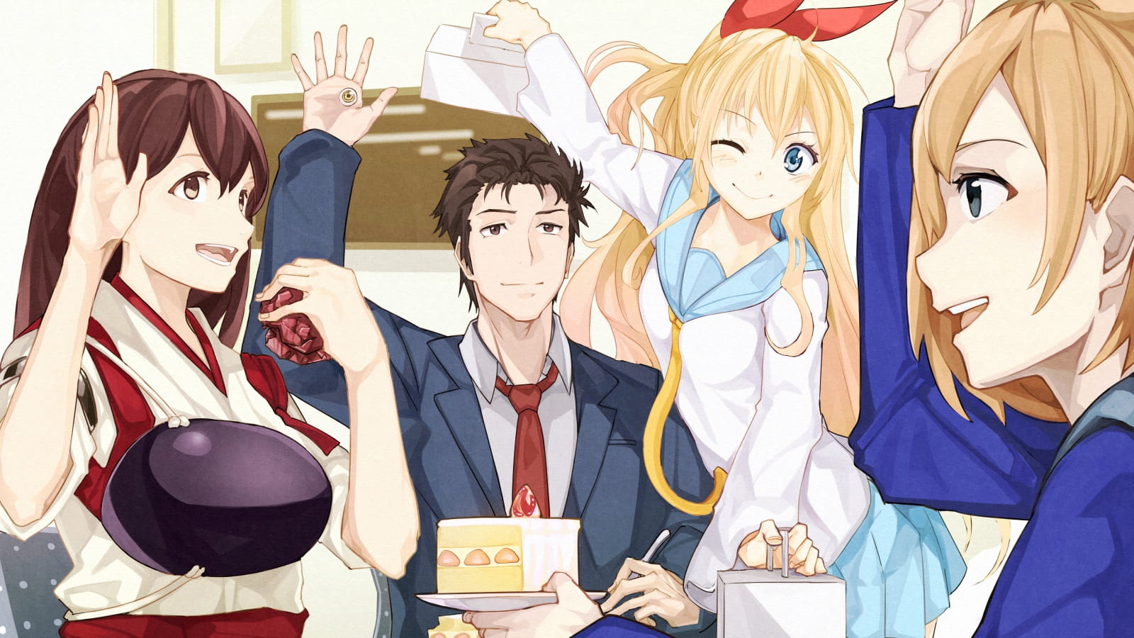 敲响恋爱之战 伪恋电脑壁纸下载(1)