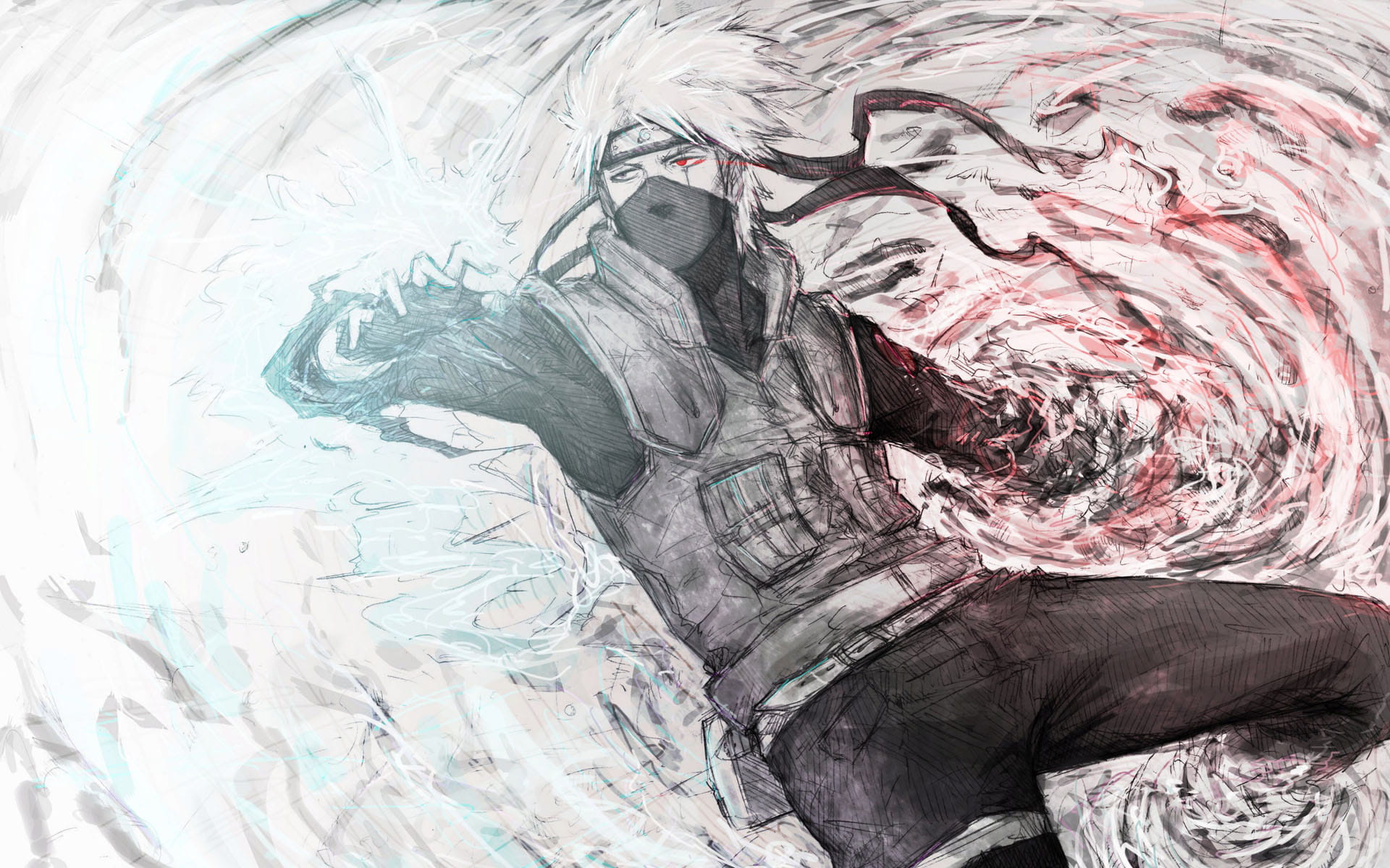 火影忍者 旗木卡卡西高清电脑壁纸下载(1)