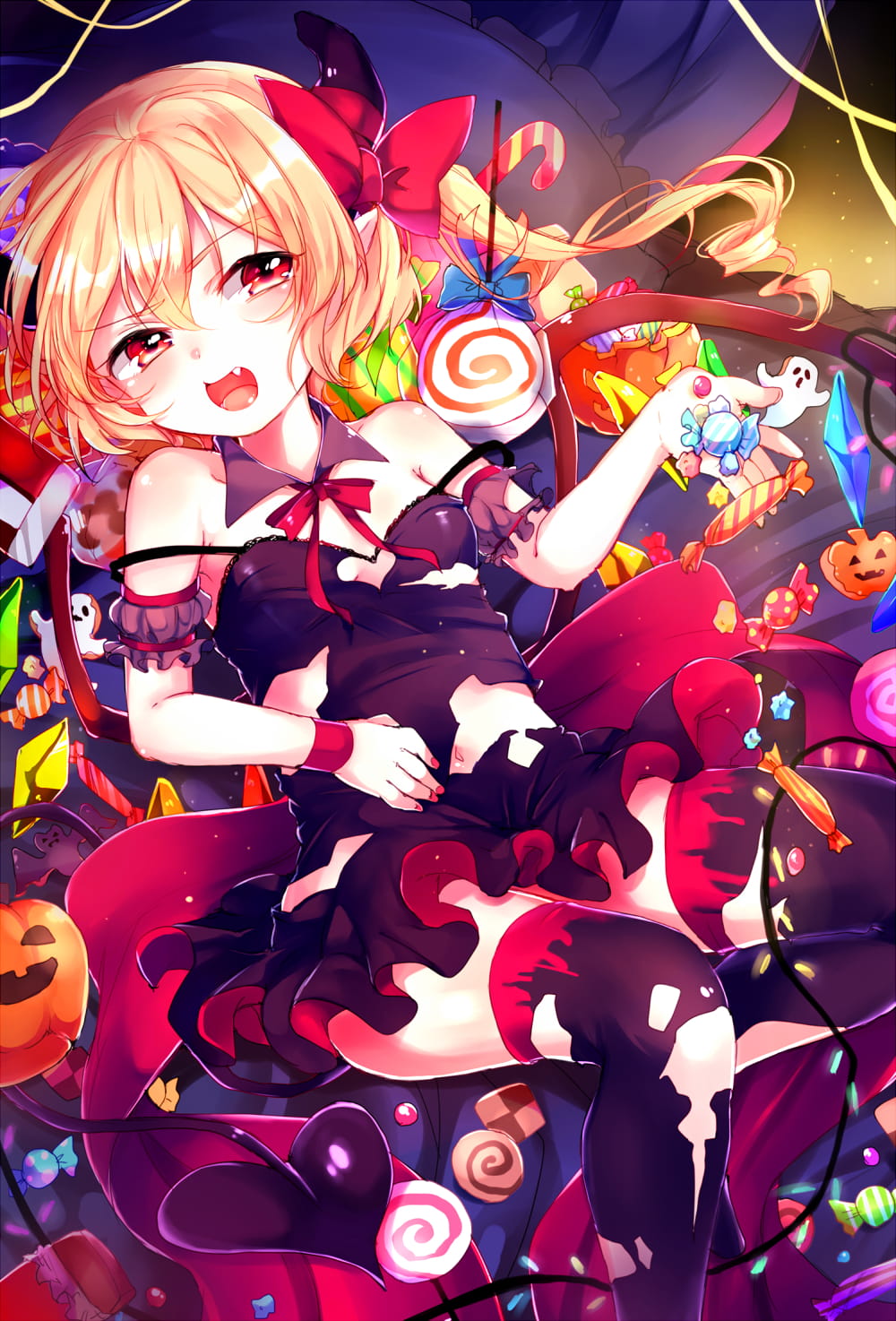 腥红萝莉芙兰朵露·斯卡雷特 手机壁纸精选(1)