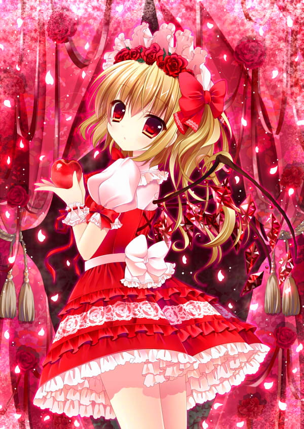 腥红萝莉芙兰朵露·斯卡雷特 手机壁纸精选(1)