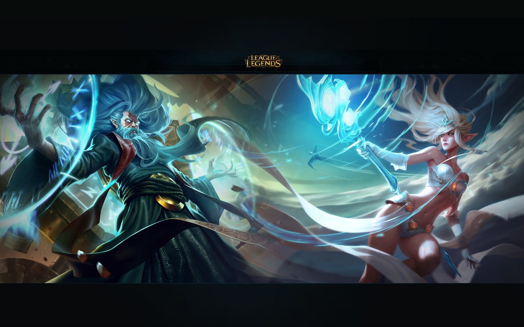 LOL风女 风暴之怒迦娜高清电脑壁纸(1)