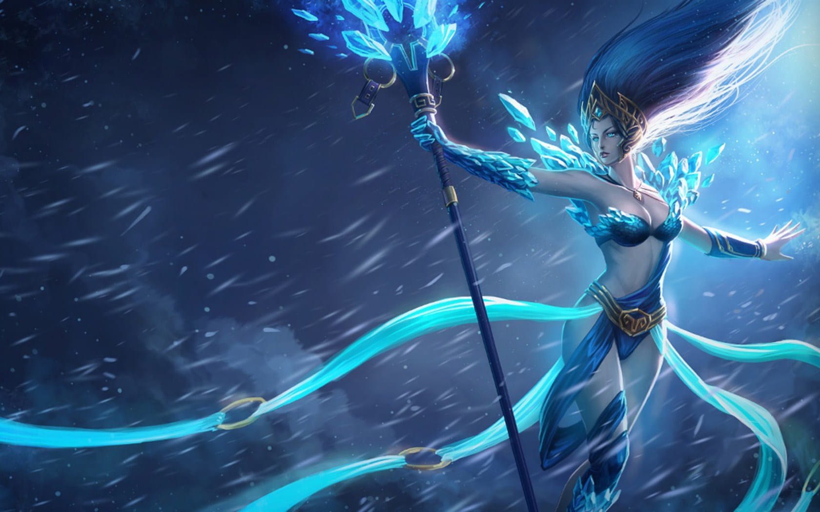 LOL风女 风暴之怒迦娜高清电脑壁纸(1)