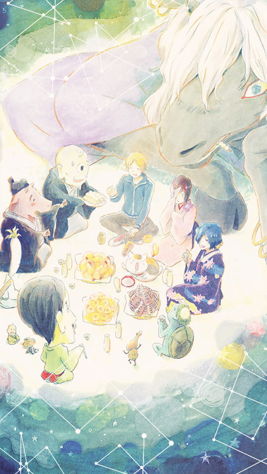 治愈神番 夏目友人帐手机壁纸下载(1)