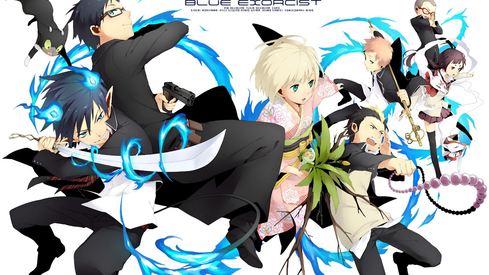 时隔6年的等待 青之驱魔师电脑壁纸(1)