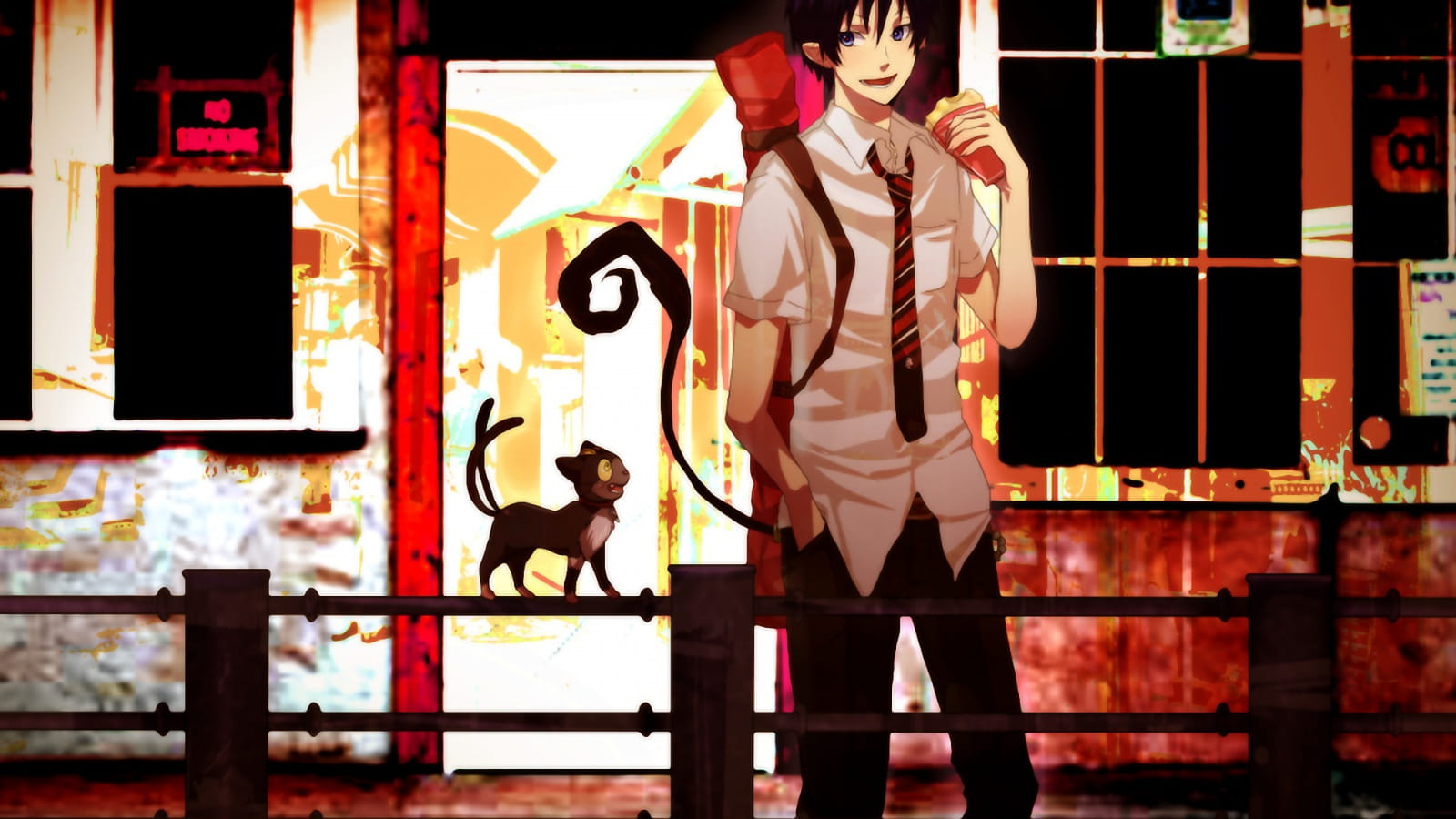 时隔6年的等待 青之驱魔师电脑壁纸(1)