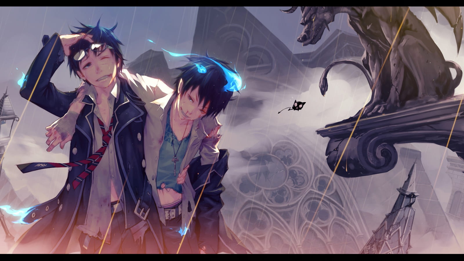 时隔6年的等待 青之驱魔师电脑壁纸(1)