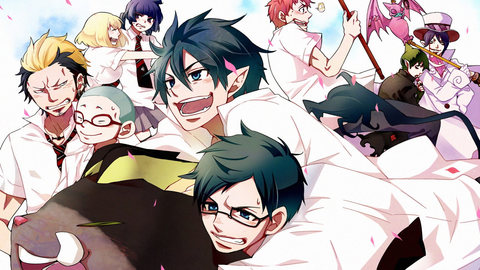 时隔6年的等待 青之驱魔师电脑壁纸(1)