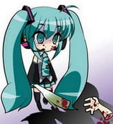 初音未来 鬼马呆萌qq表情包【51p】