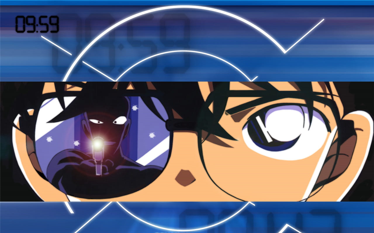 名侦探柯南 工藤新一高清电脑壁纸下载(1)