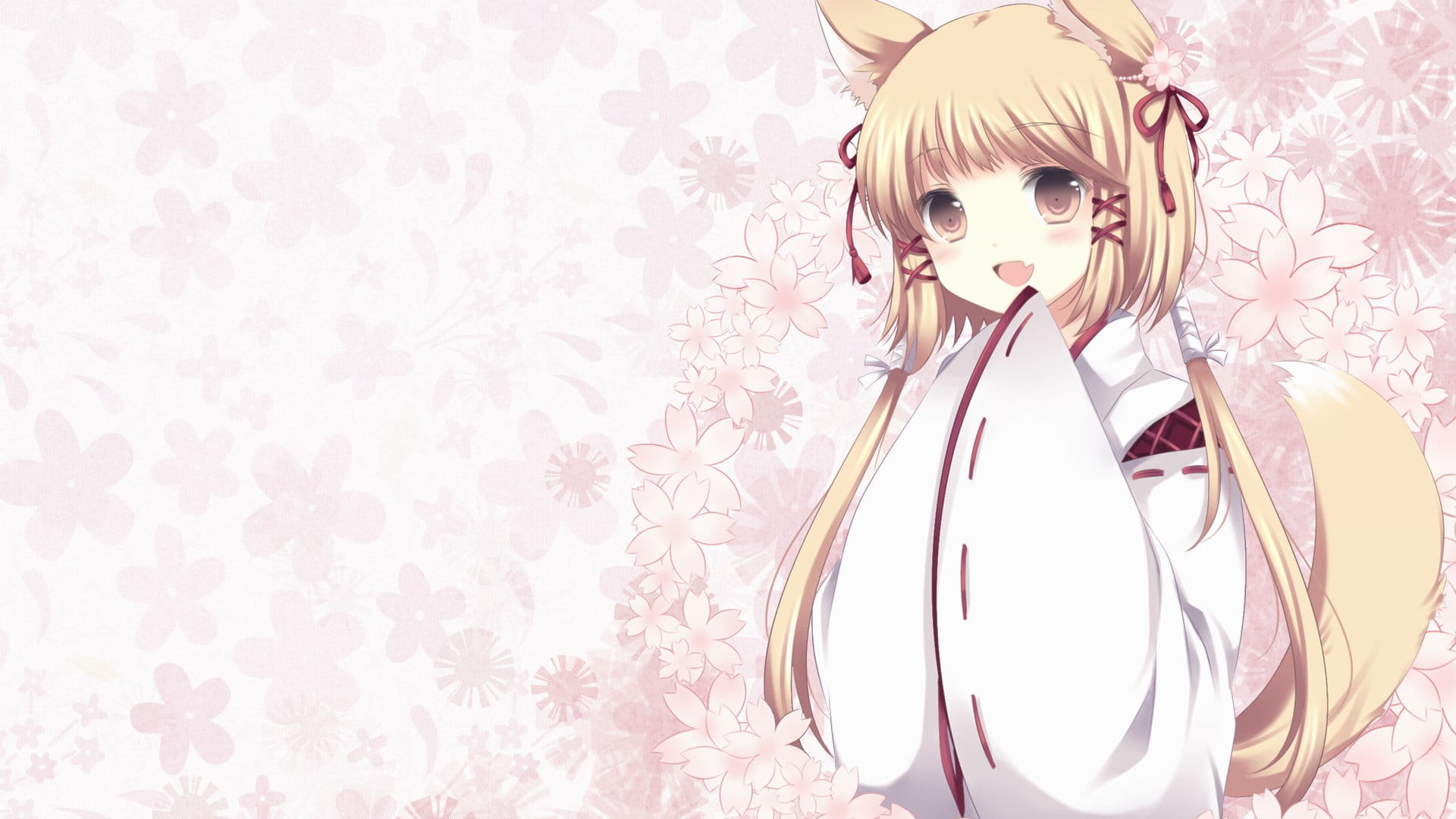 华丽日式 和服少女壁纸图集(1)