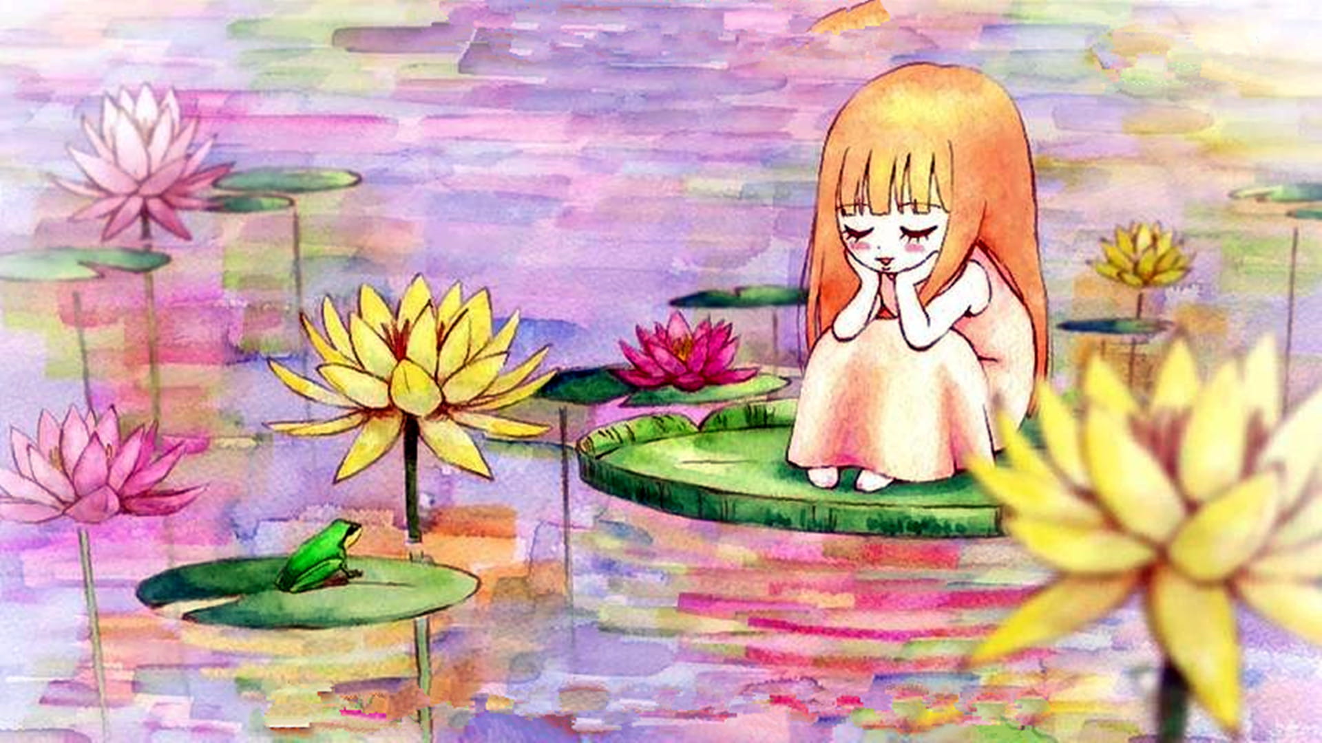 好想告诉你 动漫高清电脑壁纸下载(1)