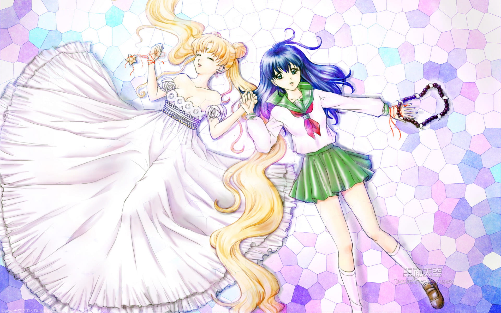 美少女战士动漫高清电脑壁纸(一)(1)