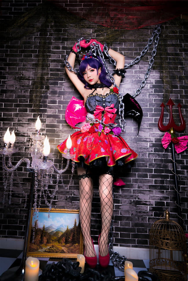 【授权】大魔王东条希 小恶魔COS