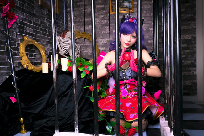 【授权】大魔王东条希 小恶魔COS