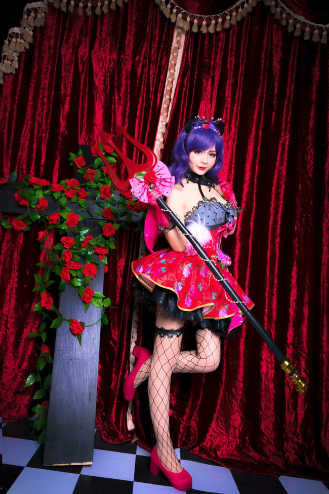 【授权】大魔王东条希 小恶魔COS