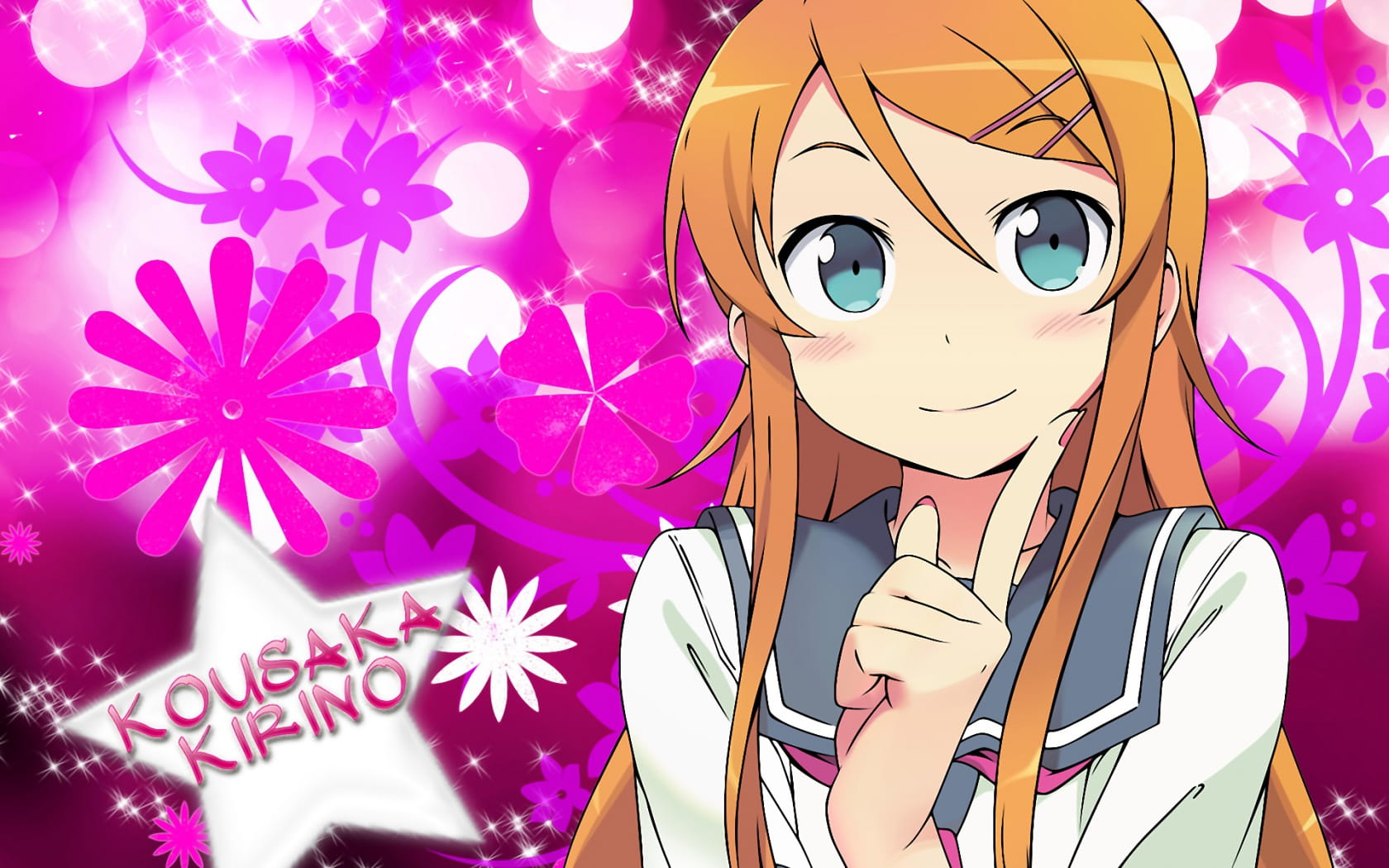 俺妹高坂桐乃 电脑桌面壁纸(1)