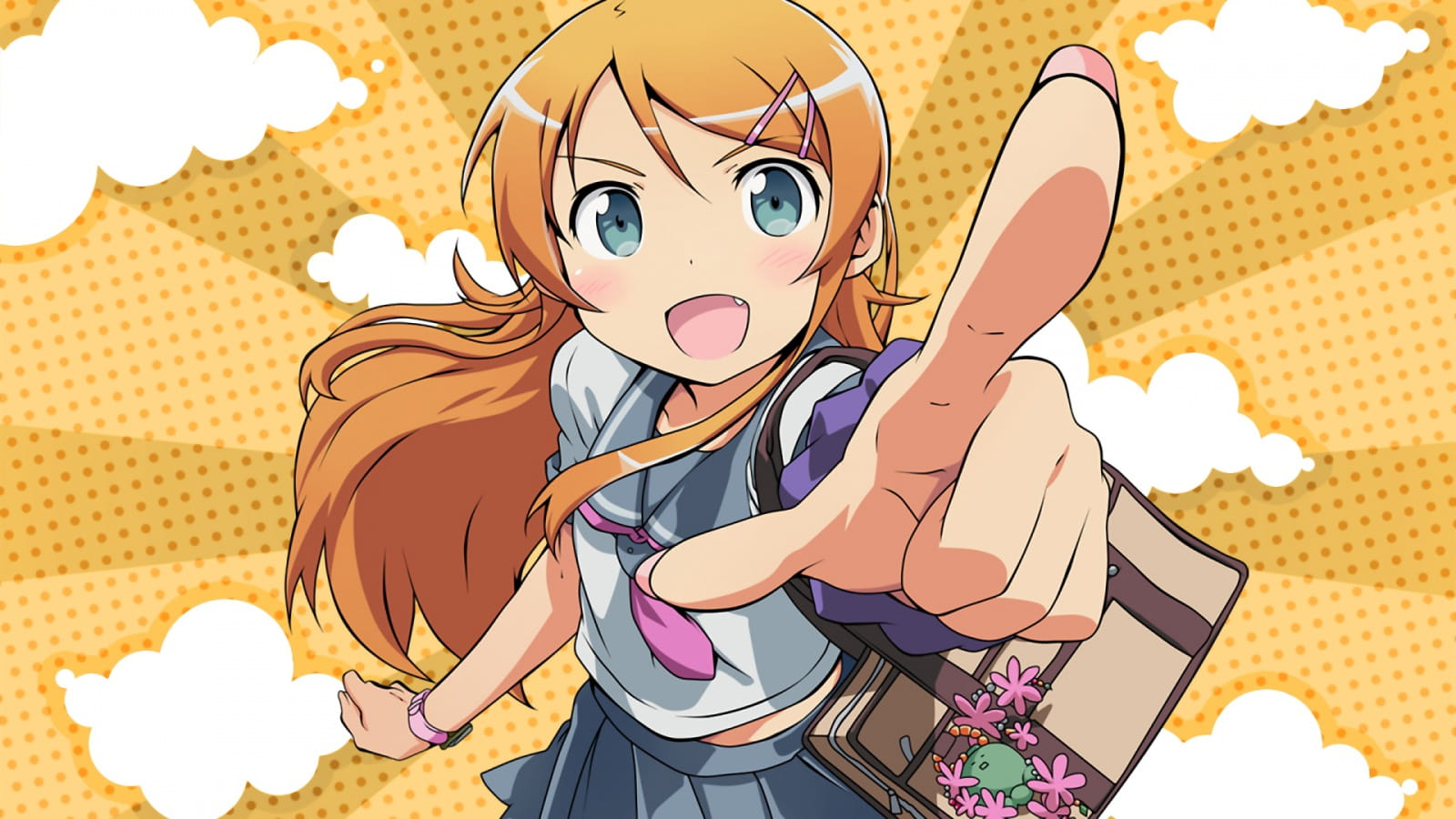 俺妹高坂桐乃 电脑桌面壁纸(1)