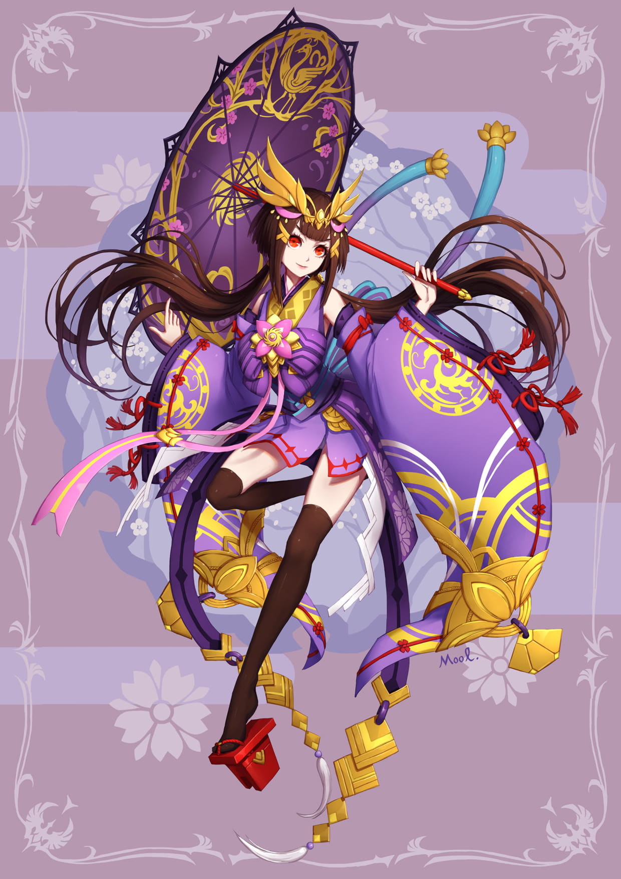 阴阳师式神云集 同人插画手机壁纸(1)