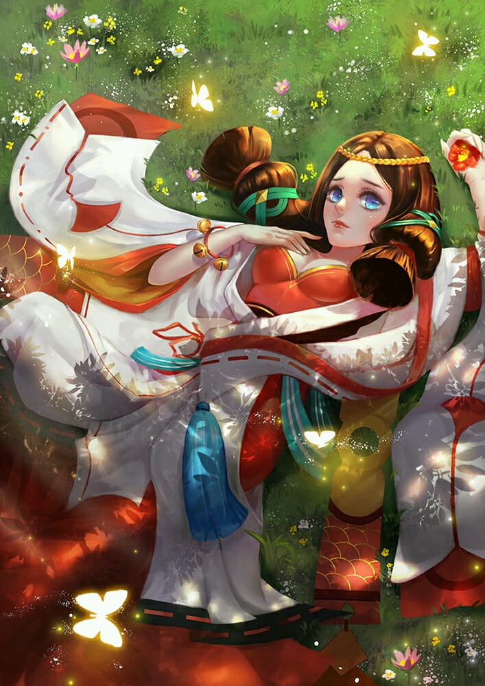 阴阳师式神云集 同人插画手机壁纸(1)