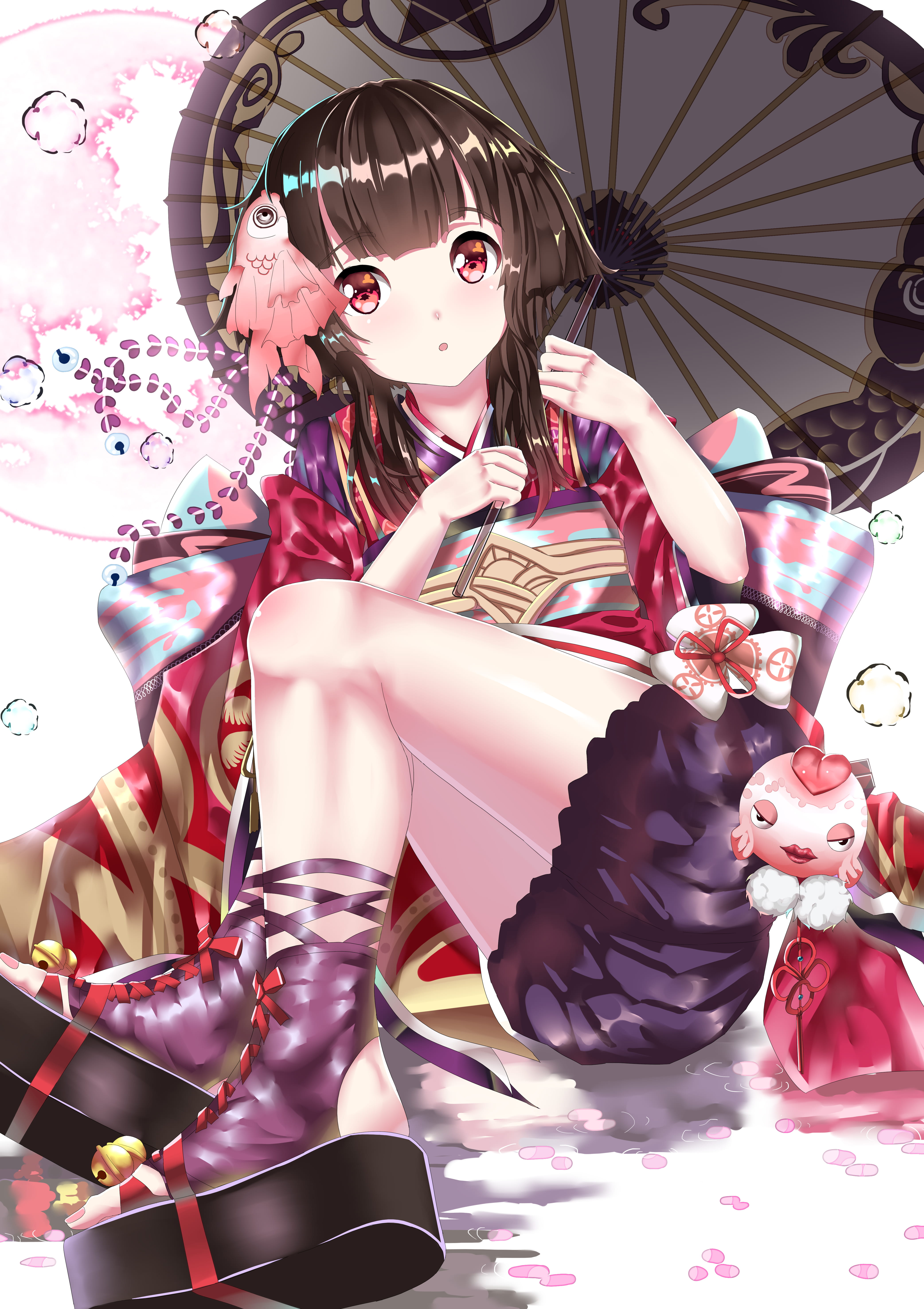 阴阳师式神云集 同人插画手机壁纸(1)