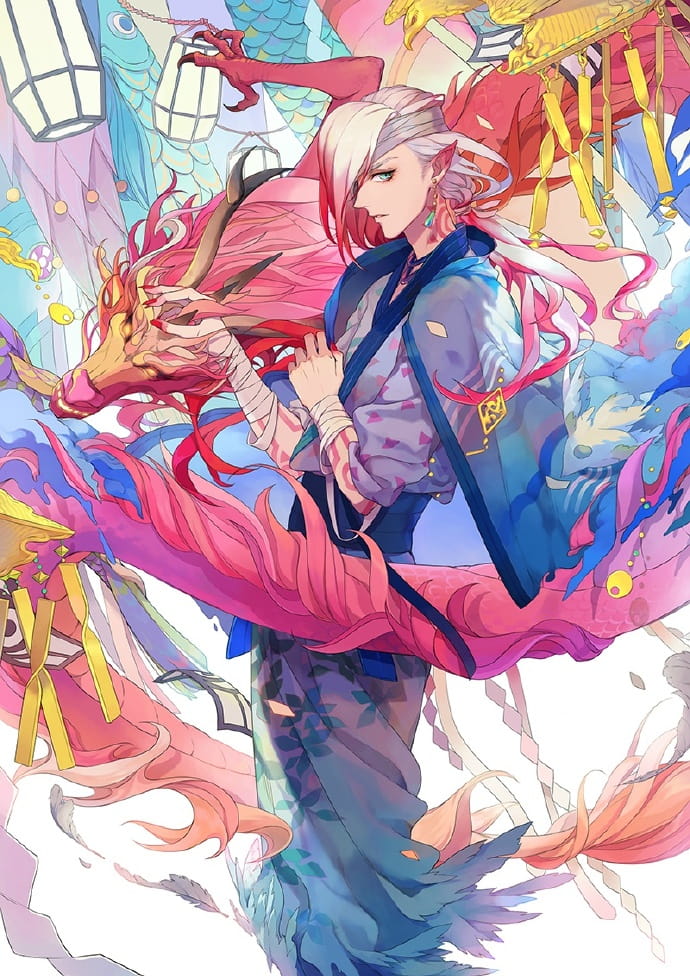 阴阳师式神云集 同人插画手机壁纸(1)