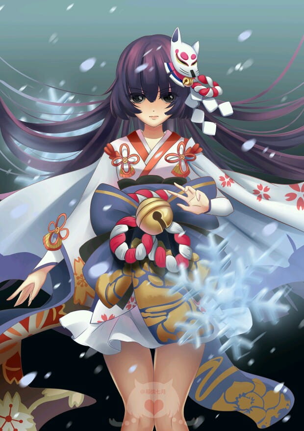 阴阳师式神云集 同人插画手机壁纸(1)