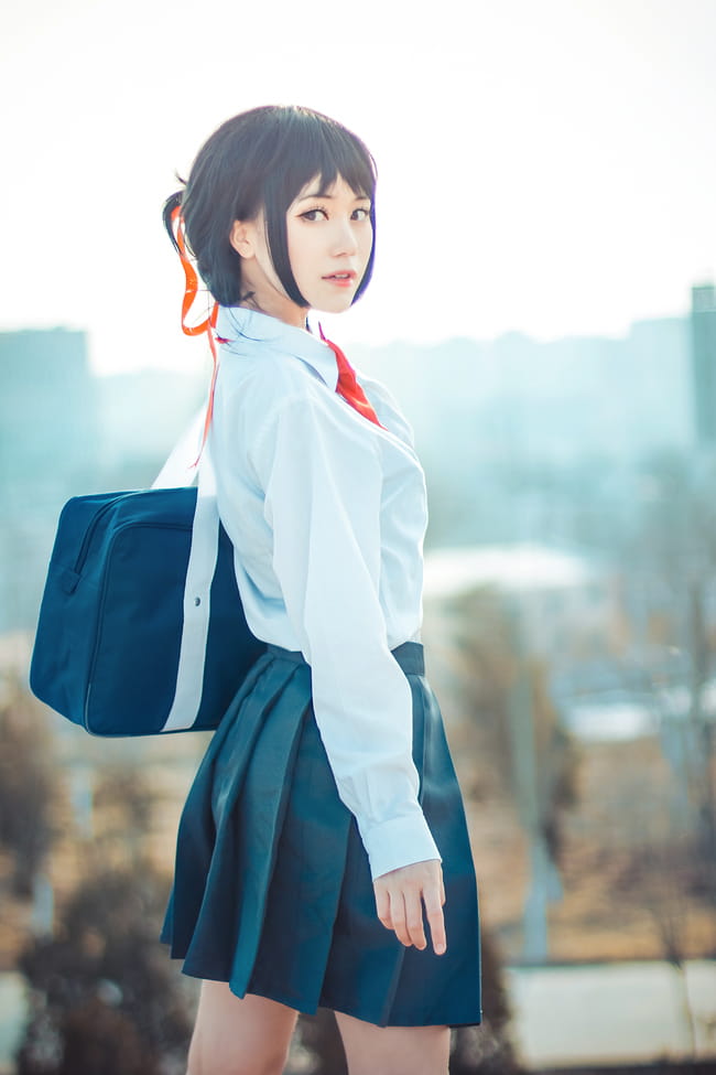 你的名字 宫水三叶cosplay(1)