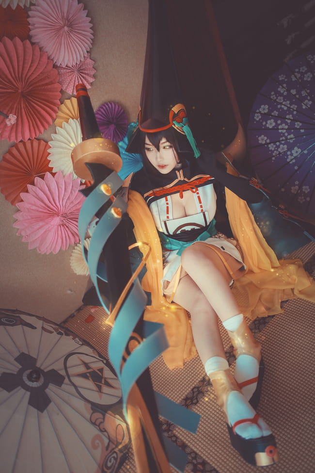 网易手游阴阳师 妖刀姬 超还原cosplay(1)