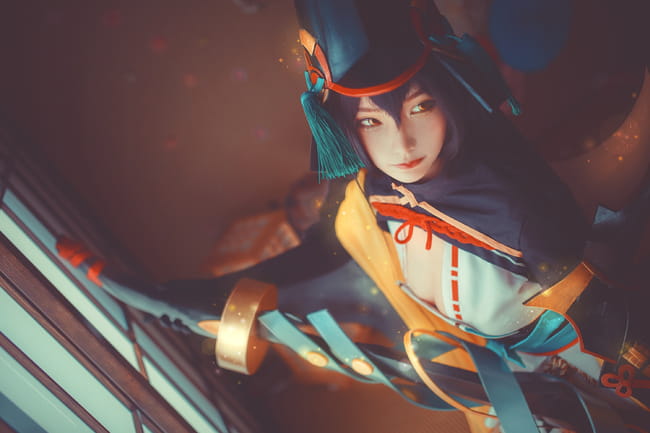 网易手游阴阳师 妖刀姬 超还原cosplay(1)