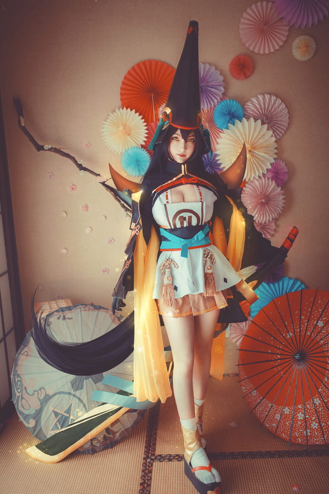 网易手游阴阳师 妖刀姬 超还原cosplay(1)