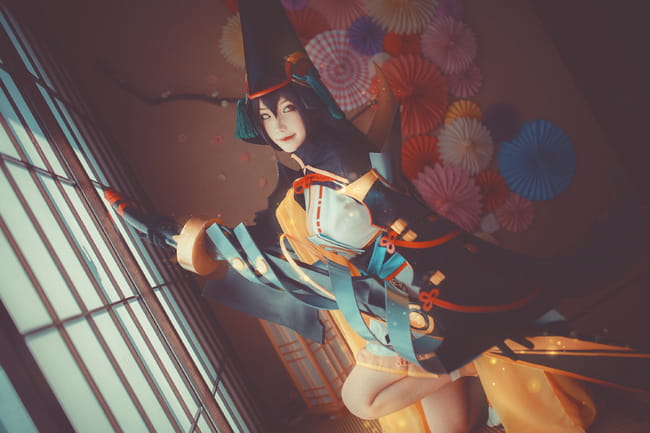 网易手游阴阳师 妖刀姬 超还原cosplay(1)