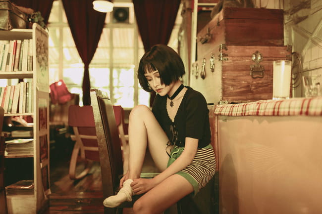 这个杀手不太冷 玛蒂尔达 cosplay(1)