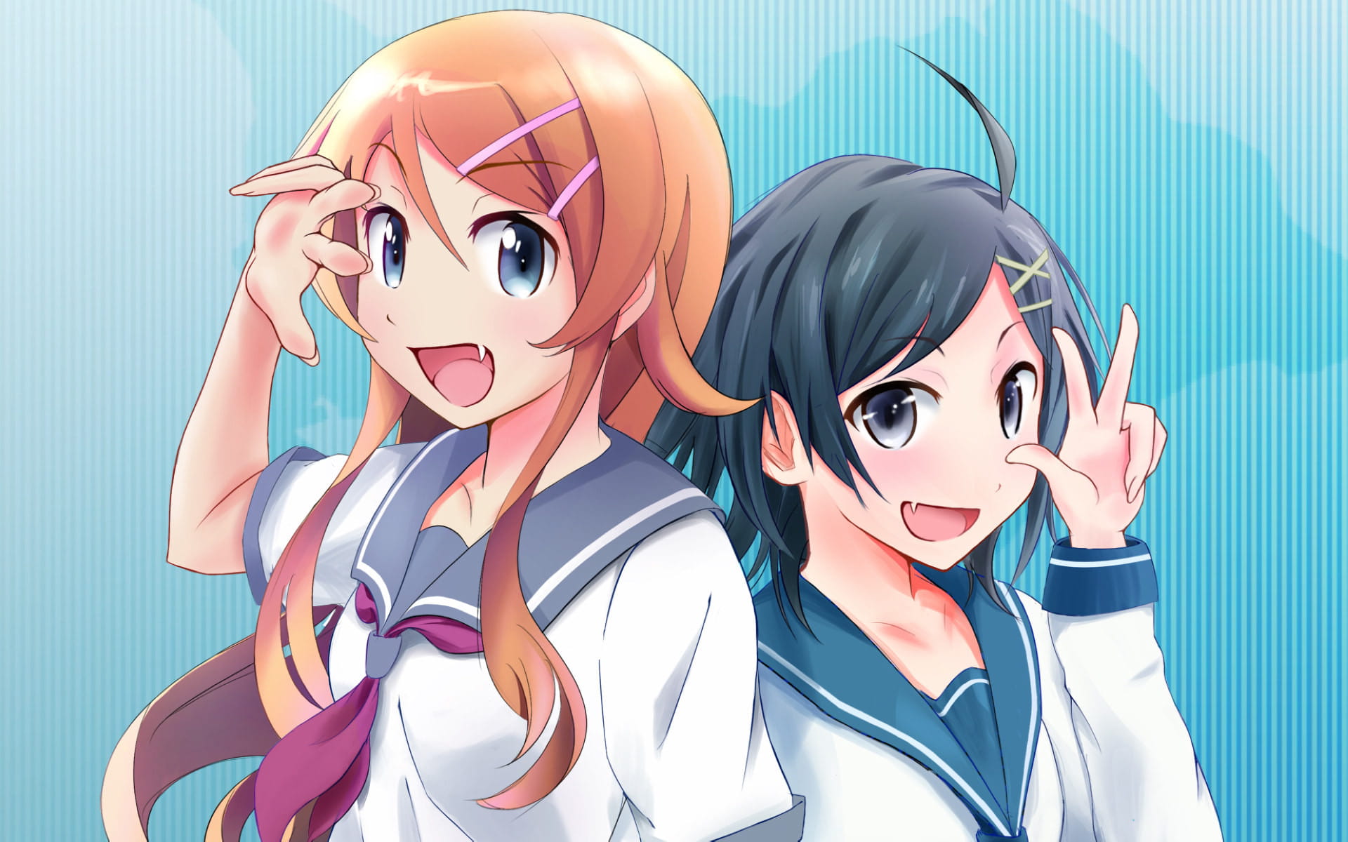 我的妹妹不可那么可爱 动漫高清电脑壁纸下载第一辑(1)