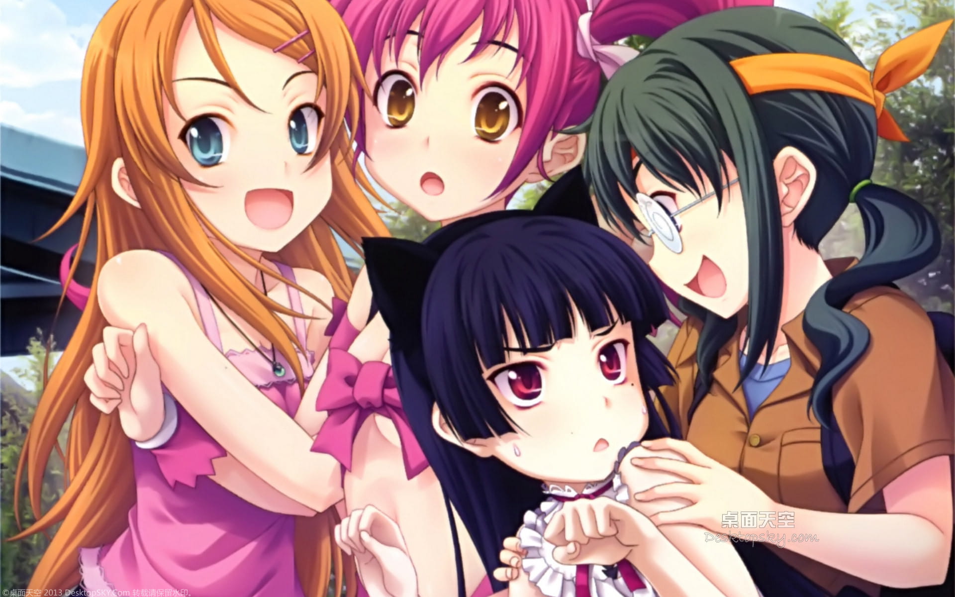 我的妹妹不可那么可爱 动漫高清电脑壁纸下载第一辑(1)