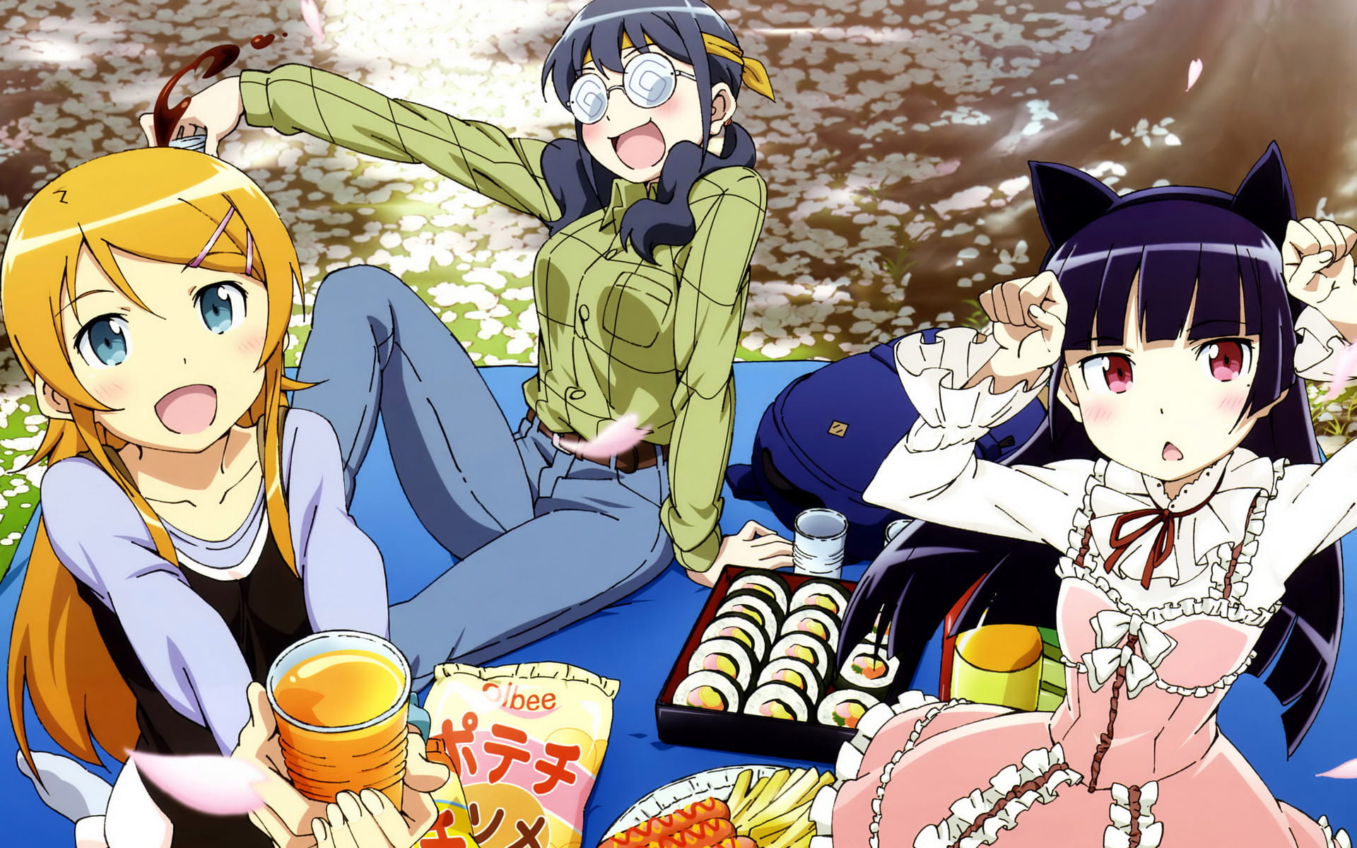 我的妹妹不可那么可爱 动漫高清电脑壁纸下载第二辑(1)