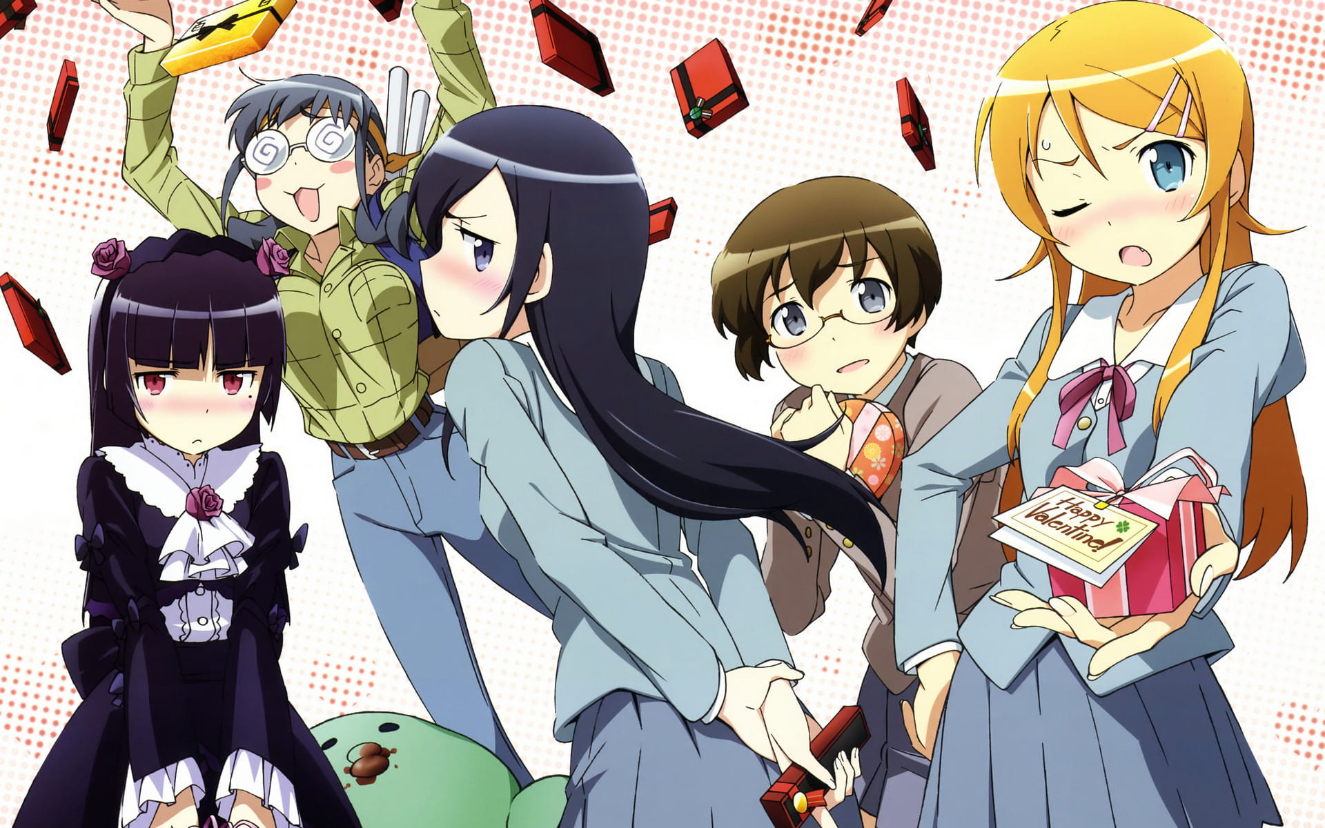 我的妹妹不可那么可爱 动漫高清电脑壁纸下载第二辑(1)