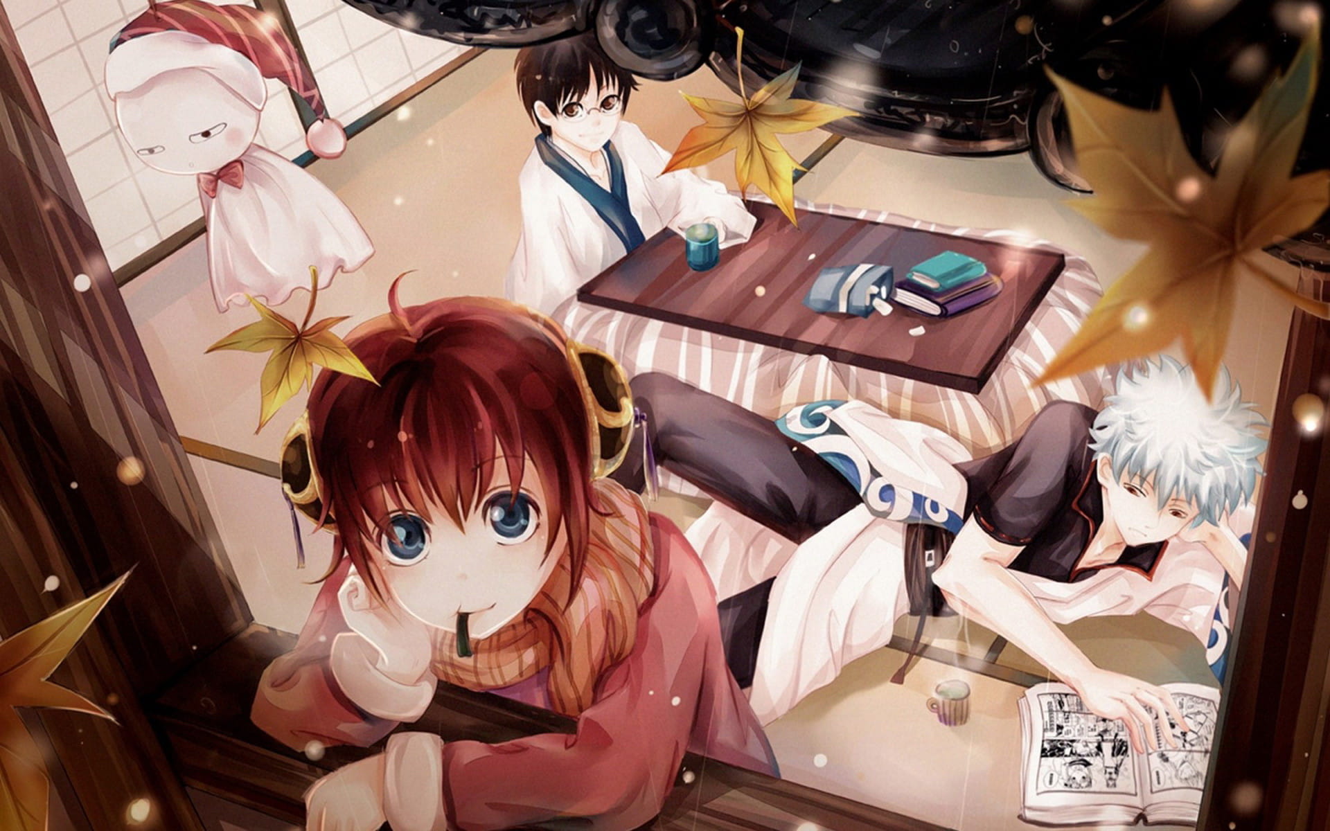 银魂 坂田银时 动漫电脑壁纸第一辑下载(1)