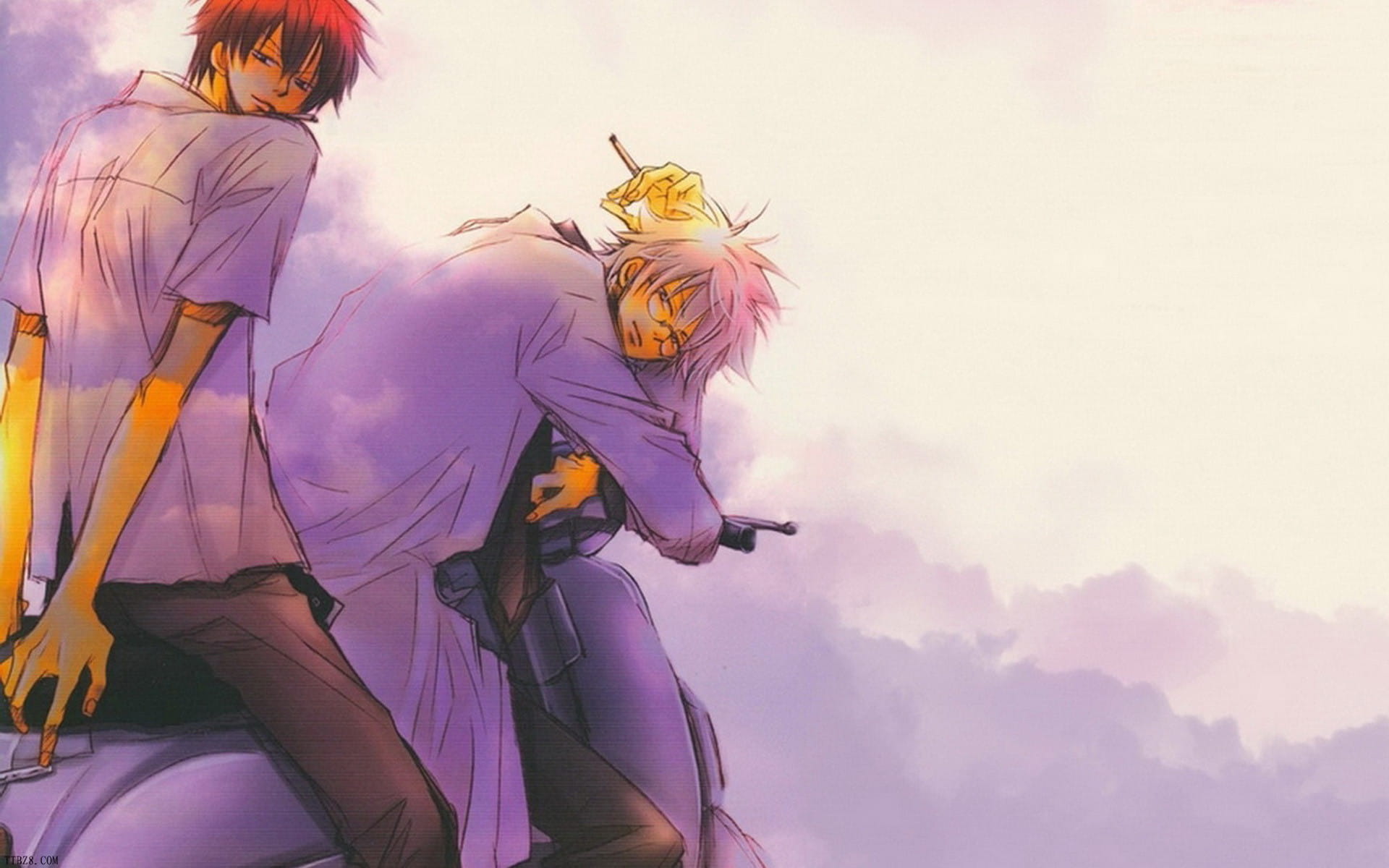 银魂 坂田银时 动漫电脑壁纸第二辑下载(1)