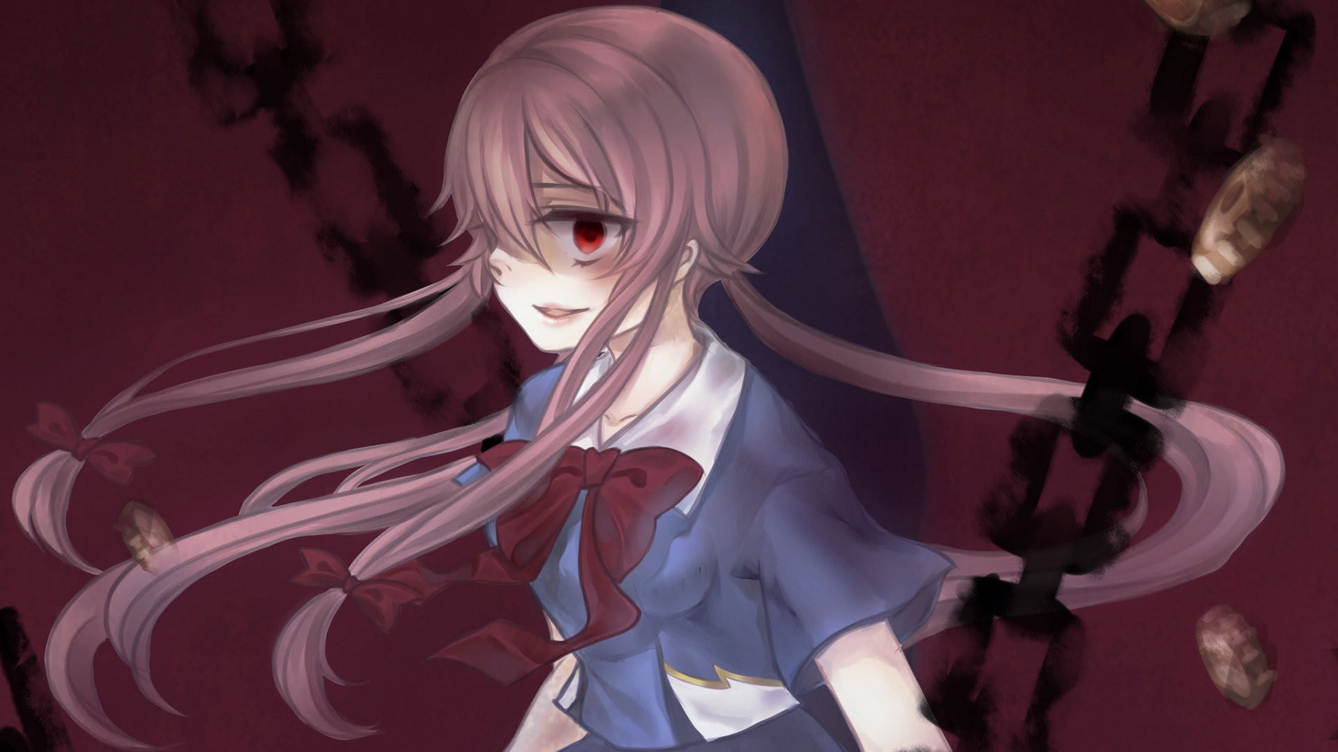 病娇女王我妻由乃 动漫电脑壁纸下载(1)