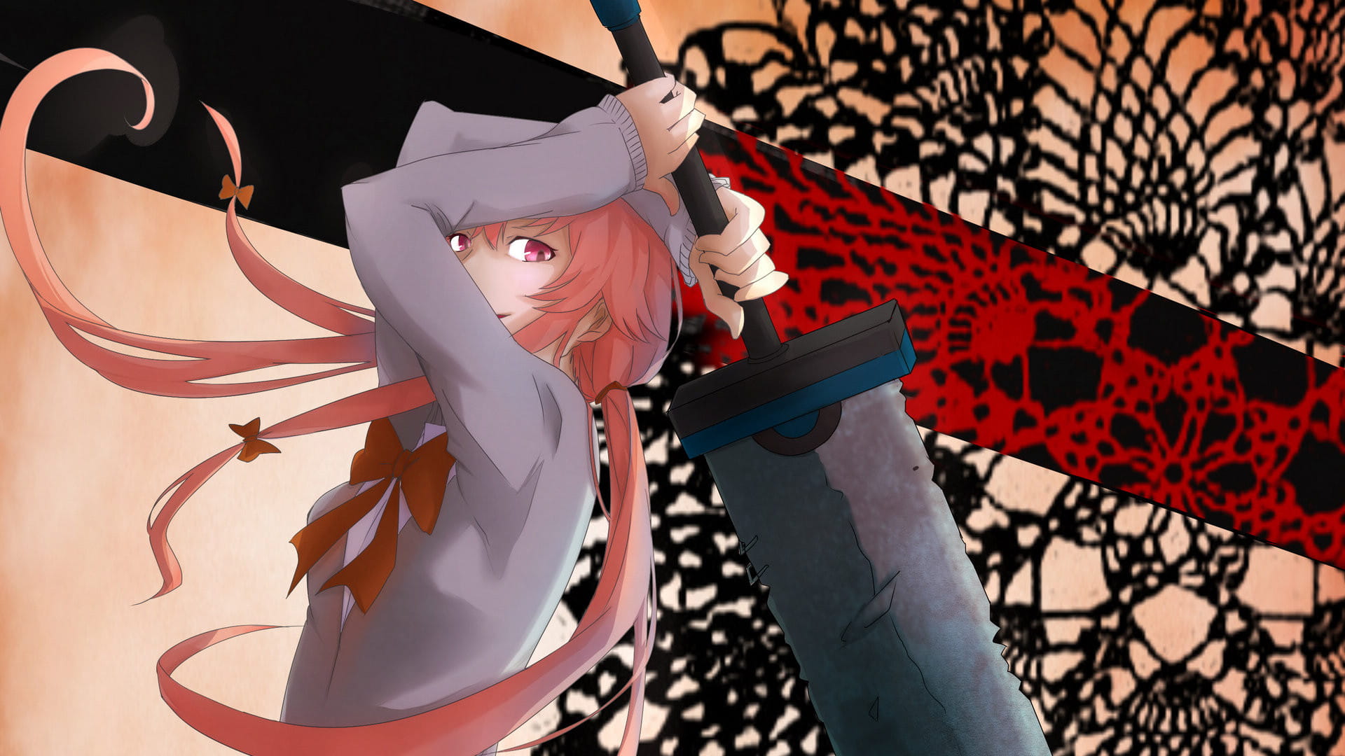 病娇女王我妻由乃 动漫电脑壁纸下载(1)