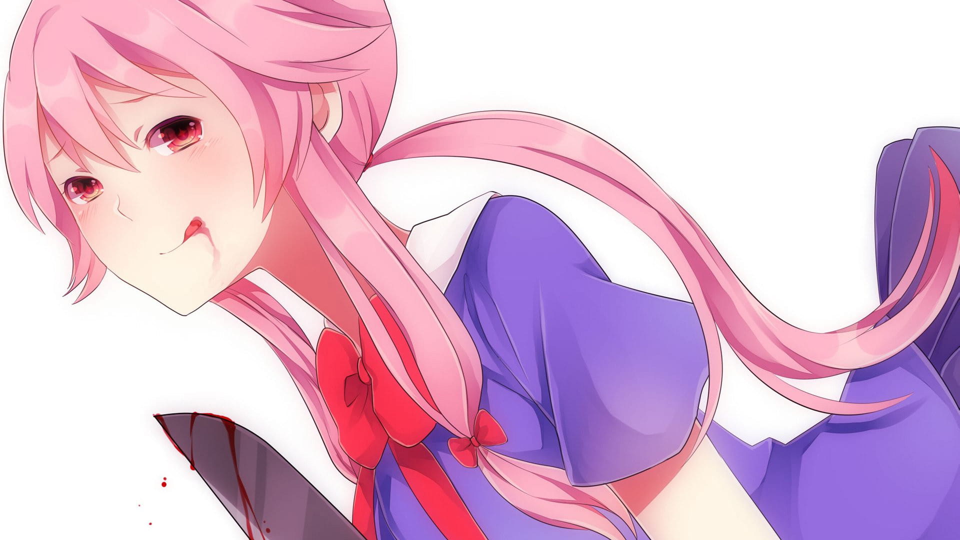 病娇女王我妻由乃 动漫电脑壁纸下载(1)