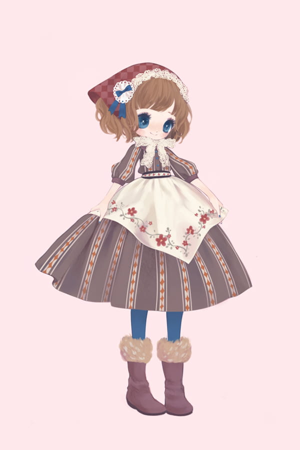 萌化你的心 超可爱大眼你萌娃手机壁纸(1)