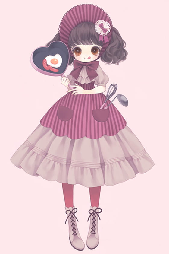 萌化你的心 超可爱大眼你萌娃手机壁纸(1)