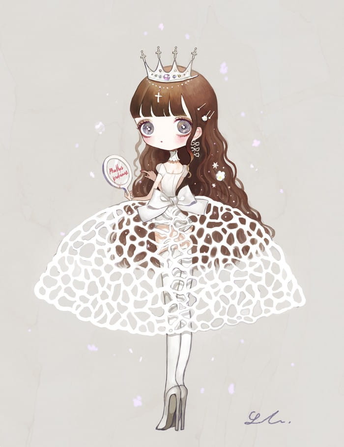 萌化你的心 超可爱大眼你萌娃手机壁纸(1)